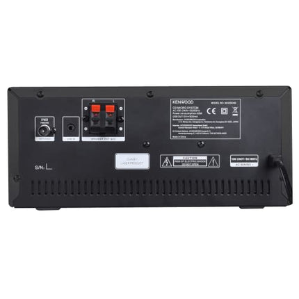 KENWOOD M-925DAB-B - Mikro HiFi-süsteem DAB+, CD, USB, Bluetoothi, 2 x 50 W RMS ja TFT-ekraaniga; Kesköömust