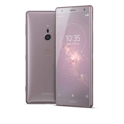 Sony Xperia XZ2 nutitelefon (14,5 cm (5,7 tolli) IPS Full HD+ ekraan, 64 GB sisemälu ja 4 GB muutmälu, kahe SIM-kaardiga, IP68, Android 8.0) tuhkroosa - saksa versioon