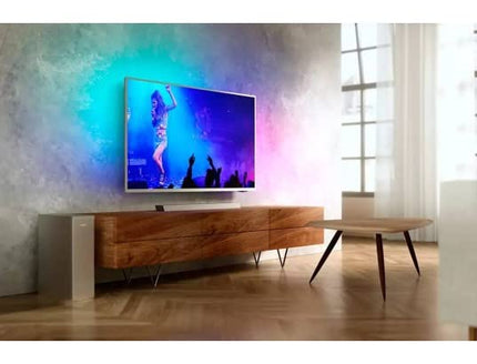 Philipsi juhtmevaba heliriba subwooferi/Bluetoothiga, 2.1 kanalit, 140 W, Dolby Audio, HDMI ARC, õhuke disain, seinakinnitusega - Bluetooth-kõlar Philips TAB6405/10, hõbedane