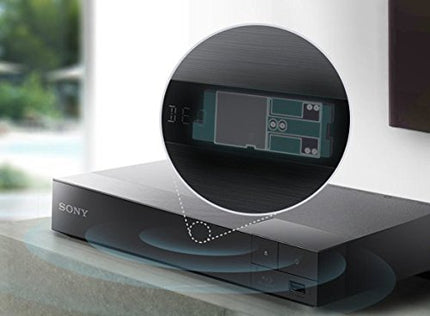 Sony BDP-S3700 Blu-ray mängija (Super WiFi, USB, ekraani peegeldamine) must