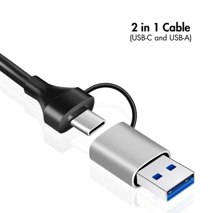 LogiLink UA0422 - USB (tüüp A ja tüüp C) - RJ45 võrguadapter 2.5G