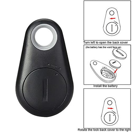 Baceyongi universaalne nutikas GPS-silt Bluetooth 4.0 jälgija, kadumisvastane alarmiga otsinguseade