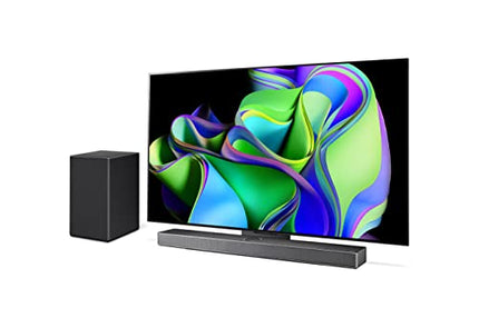 LG DSC9S 3.1.3 heliriba (400W) juhtmevaba subwooferiga (Dolby Atmos, HDMI, Bluetooth), must [mudeliaasta 2023]