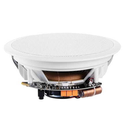 VEVOR 6,5-tolline Bluetooth-laekõlar, 150 W lae- ja seinakõlarisüsteem 8 Ω takistuse ja 89 dB tundlikkusega, kööki, elutuppa, magamistuppa või kaetud verandale, ühekordne