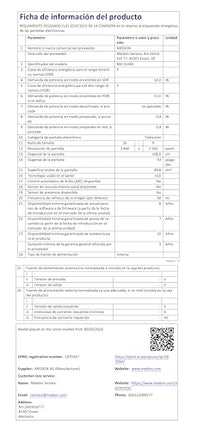MEDION X14308 (MD 31640) 108 cm (43-tolline) televiisor (nutiteler, 4K Ultra HD, HDR, VIDAA Store, Netflix, Prime Video, Disney+, DAZN, Paramount+, HbbTV, PVR, Bluetooth)