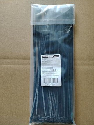 Oksdown 100 pieces cable ties black 350×4.8mm long nylon plastic large cable zip ties 60 pieces strong mounting base adhesive base screw base 25 x 25 mm cable ties set cable strap cable management