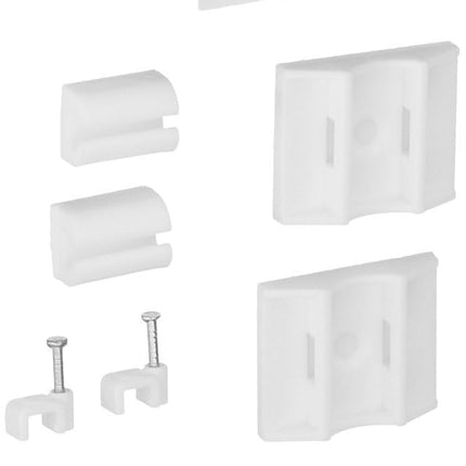 Ikea Fixa 114-osaline teleri ja arvuti kaablihaldussüsteem