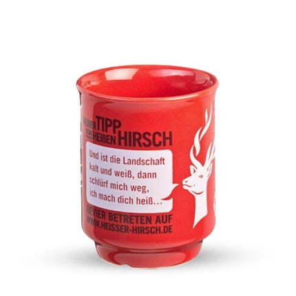 novado Hot Deer 12x hõõgveinitops [väärtuskomplekt] - punane, 200ml, keraamiline, talvised otsikud