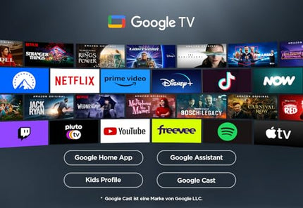 TCL 65-tolline QLED-teler 65T7B – 4K UHD nutitelefon Google TV, Dolby Vision ja Atmos, HDR10+, HDMI 2.1, Game Master, Bluetooth, hääljuhtimine, Chromecast