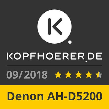 Denon AHD5200EM Premium kõrvaklapid, sebrapuu värvi