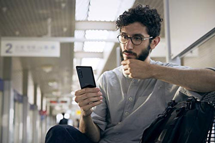 Sony Xperia 5 komplekt, 6,1-tolline FHD+ HDR OLED 21:9 ekraan, 6 GB muutmälu, 128 GB salvestusruumi, must + WF-1000XM3 tõeliselt juhtmevabad mürasummutavad kõrvaklapid, mustad