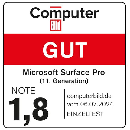 Microsoft Surface Pro | Copilot+ arvuti | 13-tolline OLED-puuteekraan | Snapdragon® X Elite | 16 GB RAM | 256 GB SSD | Uusim mudel, 11. väljaanne | Must | Ainult Amazonis