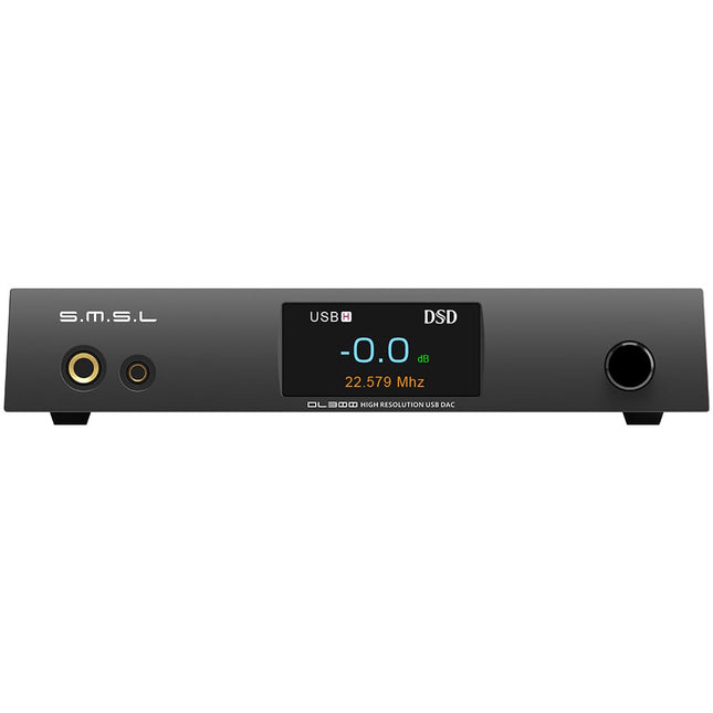 SMSL DL300 heli-DAC kõrvaklapivõimendiga, AK4499EX+AK4191EQ kiip, PCM 32bit/768kHz DSD Native DSD512 XMOS XU-316, USB/optiline/koaksiaal/Bluetooth/I2S sisend koos kaugjuhtimispuldiga