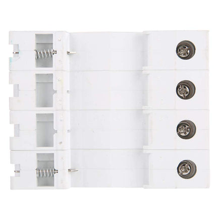 Home Surge Protector, 4P 40KA 220V Home Surge Protector DIN Rail Low Voltage Protection Arrester Device for Thunder Protection