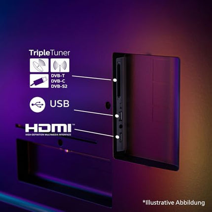 Philips 75PUS7800 4K LED nutiteler - 75-tolline ekraan Pixel Precise Ultra HD, Titan OS platvormi ja Dolby Atmos heliga - Töötab Alexa ja Google Assistantiga