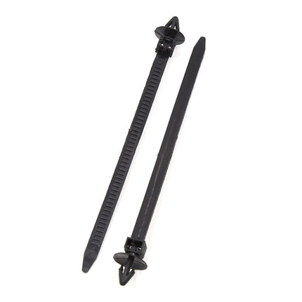 hankimiskaart 50 tk 8 mm x 155 mm reguleeritavad lükandkinnitusega aaskaablisidemed tõmblukuga