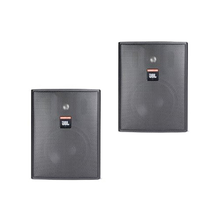JBL Control 25AV kahesuunaline kõlar, 5-1/4-tolline, varjestatud, sise-/välistingimustes kasutamiseks, must, 886830472800