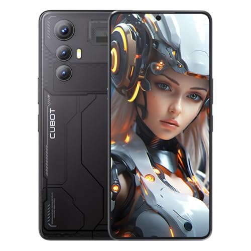 CUBOT MAX 5 – 6,9-tolline FHD+ 144Hz nutitelefon, 12 GB ja 256 GB, 100 MP kaamera, 5100 mAh aku, Android 14, kaheksatuumaline protsessor, must