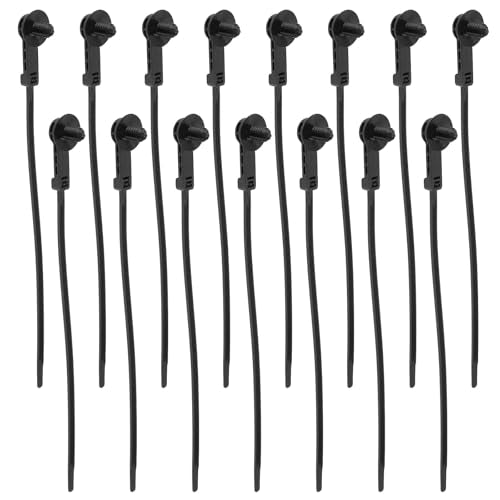 YINETTECH 157-00150 nihkega kuusepuu kaablisidemed, 25 mm pikkused, nihkega osa 157-00150 kaablite kinnitamiseks ja haldamiseks elektri- ja mehaanilistes süsteemides, 15 tükki