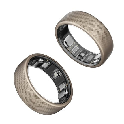 Amazfit Helio Ring Size 12, Smart Ring with Sleep Monitoring, Heart Rate Monitoring, 10 ATM Water Resistance - 3.82g Ultra-Light Fitness Tracker with Up to 4 Days Battery Life
