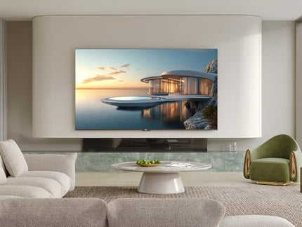TCL 55C7K 55-tolline QD-Mini LED-teler, 4K HDR Premium 2600, nutikas Google TV 144Hz Motion Clarity Pro tehnoloogiaga (Dolby Vision IQ ja Atmos, CrystGlow HVA paneel, Bang &amp; Olufseni heli, Game Master)