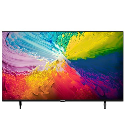 Grundig 43 VOE 84 Q 43-tolline (108 cm) QLED-teler, VPI 1800, Google TV, 4K UHD, Dolby Vision, HDR10+, filmipildi täiustamine, sisseehitatud Chromecast, Bluetooth, nutiteler, must