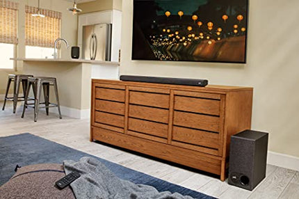 Polk Audio Signa S3 TV heliriba subwooferiga, HDMI ARC, Bluetooth, Google Chromecast, heliriba telerile 5.1 Dolby Digital dekodeerimisega, AUX, optiline sisend, must