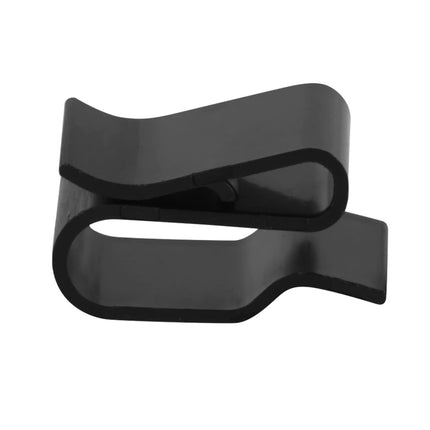 50/100 Pieces Cable Clips, Solar Module Cable Plastic Edge Clip Electrical Cable Ties, PV Wire Clip, Photovoltaic Panel Wire Clamps, Trailer Frame Wire Clamp, Black (100 Pieces)