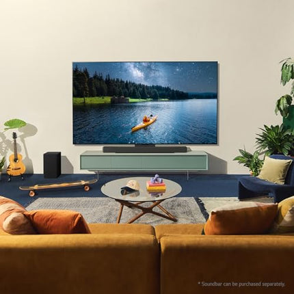 LG OLED48C47LA televiisor 48" (121 cm) OLED evo televiisor (α9 Gen7 4K tehisintellektiga protsessor, webOS 24, Dolby Vision, kuni 120 Hz) [mudeliaasta 2024]