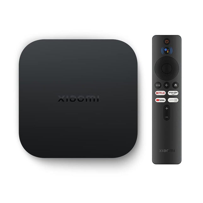 Xiaomi TV Box S (2. põlvkond), 4K Ultra HD voogedastusmeediapleier, 2 GB RAM, 8 GB ROM, nutiteleriboks, toetab Google TV-d, Dolby Visioni, HDR10+, Dolby Atmost, DTS-HD-d, juhtmevaba projektsiooni