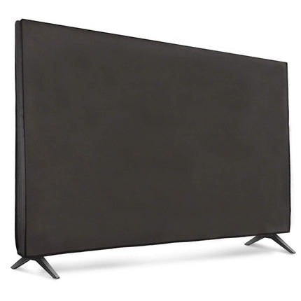 kwmobile 65" TV Cover - Indoor TV Screen Protector Cover - TV Screen Dust Cover - Dark Grey