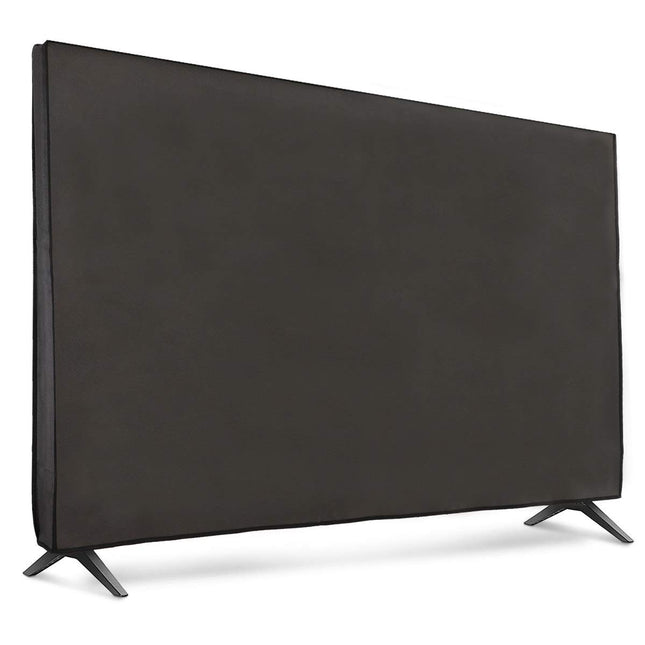 kwmobile 65" TV Cover - Indoor TV Screen Protector Cover - TV Screen Dust Cover - Dark Grey