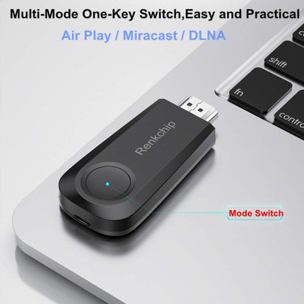 WiFi Display Dongle, Wireless Display Dongle, HDMI Adapter, 1080P Portable TV Receiver, Airplay Dongle Mirror Screen from Phone to Big Screen, Support Miracast Airplay DLNA