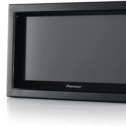 Pioneer DMH-A340DAB 2-DIN multimeediapleier, lühike paigaldussügavus, 6,8-tolline ClearType puuteekraan, nutitelefoni ühenduvus, USB, DAB/DAB+ digitaalraadio, Bluetooth, 13-ribaline graafiline ekvalaiser