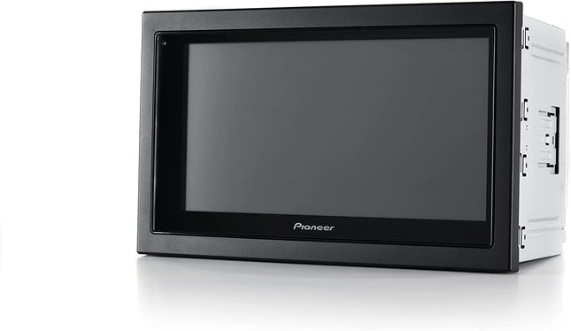 Pioneer DMH-A340DAB 2-DIN multimeediapleier, lühike paigaldussügavus, 6,8-tolline ClearType puuteekraan, nutitelefoni ühenduvus, USB, DAB/DAB+ digitaalraadio, Bluetooth, 13-ribaline graafiline ekvalaiser