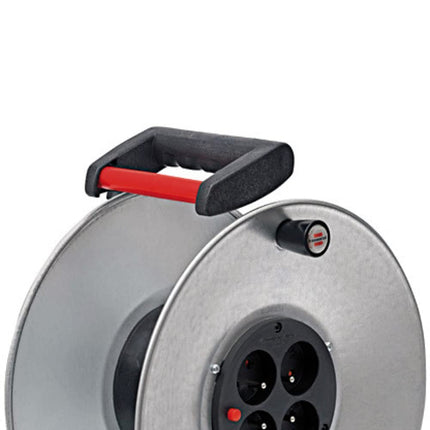 Brennenstuhl 1207301 Empty cable reel, silver