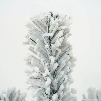Christmas tree snow can 60 cm Strong and realistic foliage made of PVC, jute base for Christmas tree, small Christmas tree, ready