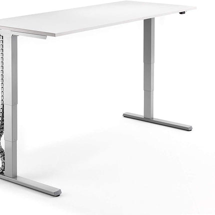 Oskar Lehmann cable guide square Kuba 1 Length: 1254 mm Cable conduit Made in Germany by Silber