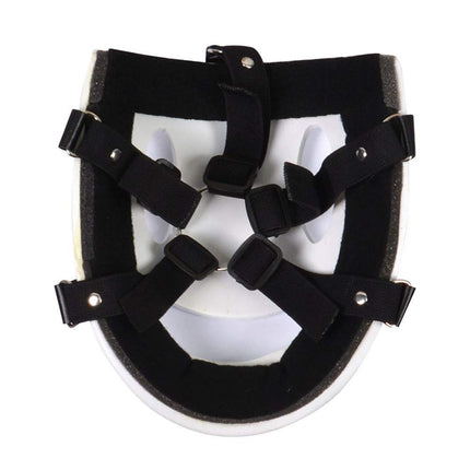 Oikawa High-Rise Invasion Cosplay Mask, Sniper Mask, Tenkuu Shinpan Mask, White Smiling Resin Mask for Halloween Cosplay Props