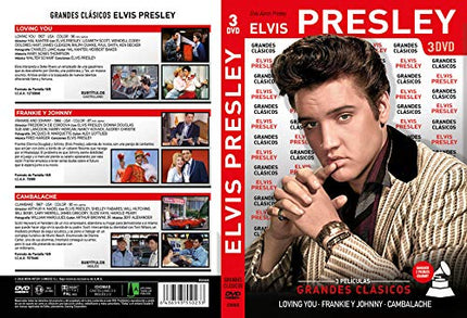 Elvis Presley 3 DVD pakk [DVD] [2020]