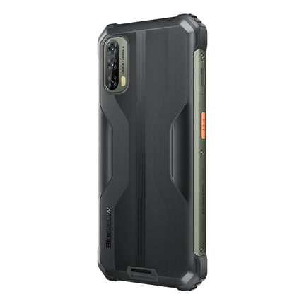 Blackview BV7100 - Võimsa akuga (13000 mAh) nutitelefon - Vastupidav, Sõjaväestandard MIL-STD-810H - Veekindel, Põrutuskindel - 128GB, Kolmekordne Tagumine Kaamera 12MP, Esikaamera 8MP - Must