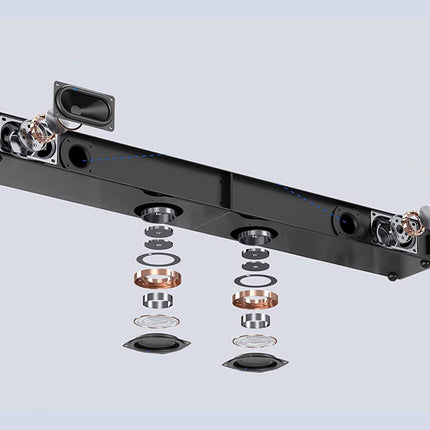 CGV BDS Alto heliriba integreeritud subwooferite, Bluetoothi ​​ja HDMI Arc-ühendusega, optilise ja pesaga, võimsusega 80 W, parandab hääle selgust