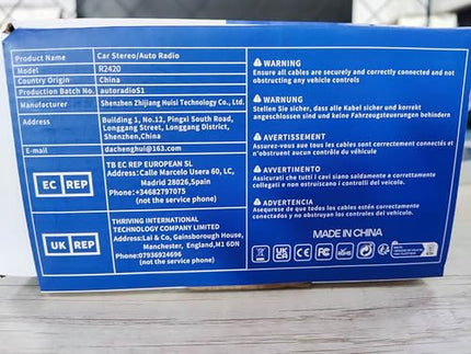 RDS autoraadio Bluetooth, Wistrue autoraadio C-tüüpi laadimispordiga, FM/AM 1DIN raadio Bluetooth-käed-vabad süsteemiga, MP3-mängija/2 USB/AUX/SD