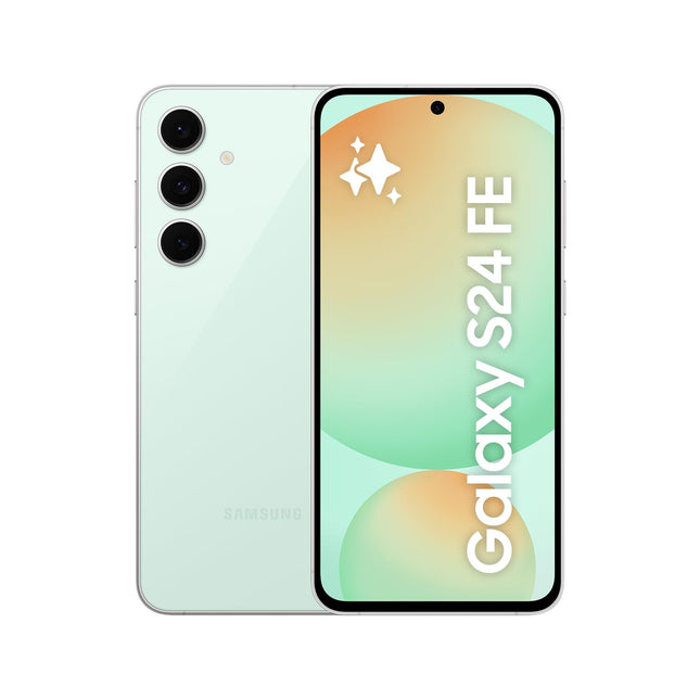 Samsung Galaxy S24 FE tehisintellektiga nutitelefon ilma lepinguta, tehisintellektiga telefon Androidiga, 8 GB muutmälu, 256 GB salvestusruumi, 50 MP kaamera, pikk aku tööiga, suurepärane, 36-kuuline tootjagarantii [Ainult Amazonis]