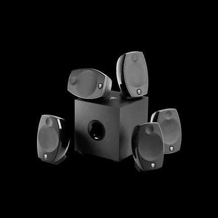 Focal SIBEVO5.1 Home Theater Speaker Set, 200 W, Black