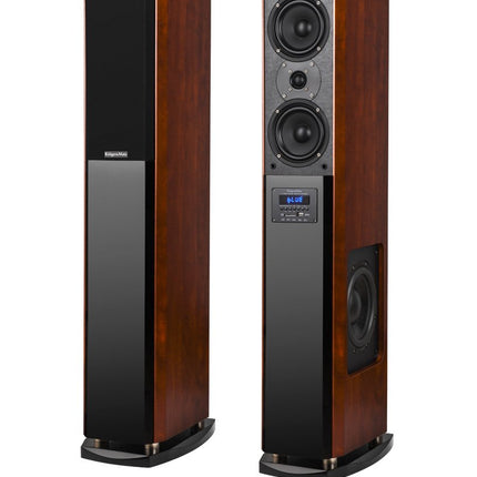 Krüger&amp;Matz KM0512 Active speaker boxes Passion Set 2.0, 250W brown/black