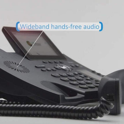 Snom D385N IP-telefon, SIP-lauatelefon, 4,3-tolline TFT-värviline ekraan 480 x 272 pikslit, 12 SIP-identiteeti, sensoriga lüliti, USB, 48 isemärgistavat klahvi (12 füüsilist), must, 00004600