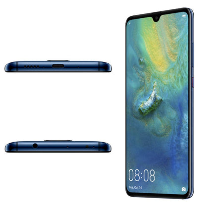 HUAWEI Mate 20 (128GB / 4GB) 6,53" FHD + ekraan Kolmekordne kaamera 4000 mAh aku 4G LTE GSM Kahekordne SIM Globaalne lukustamata (HMA-L29) Rahvusvaheline versioon, Kesköösinine