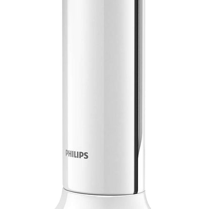 Philipsi lauatelefon M4501W/01 - kompaktne disain - kvaliteetne heli ja vabakäeseade - telefoniraamat kuni 50 nimega - ökorežiim - 16 tundi kõneaega - valge