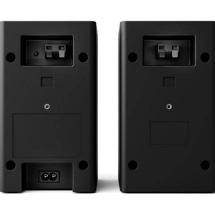 LG SPT8-S tagumiste kõlarite komplekt, tagumiste kõlarite komplekt heliribadele, 100 W võimsus ja 2.0 kanalit, võimas ruumiline heli, ruumisäästlik disain, must